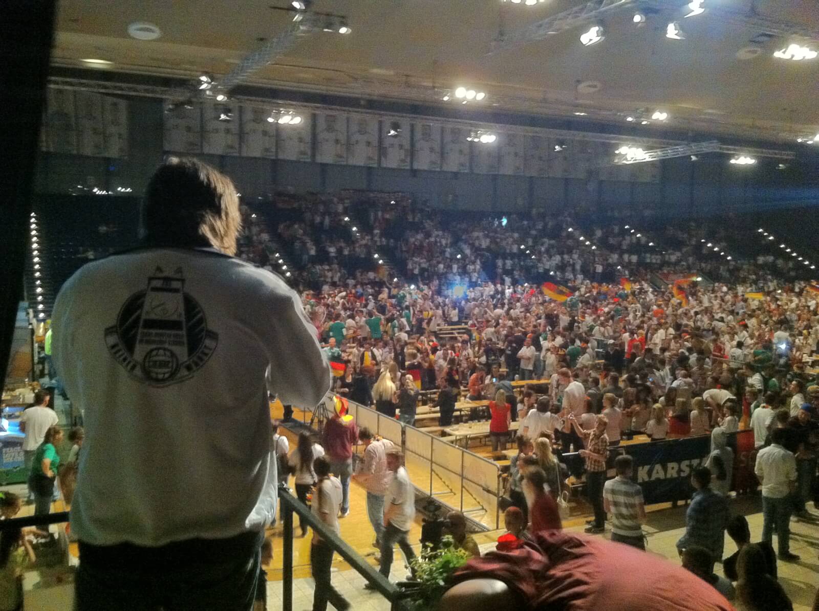 Fußballhit zum WM-Finale in der Grugahalle Essen